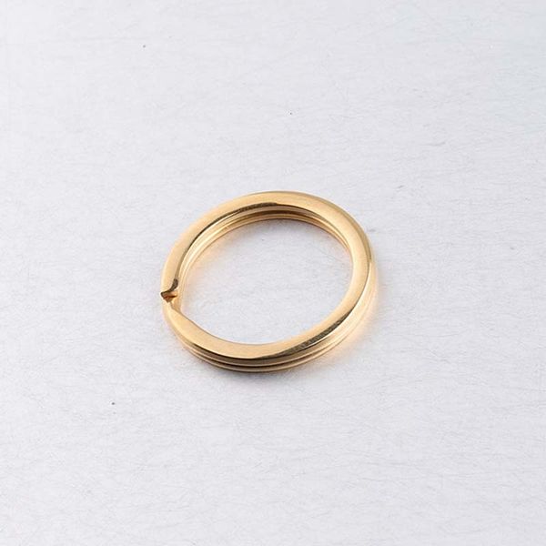 

new 25mm 30mm mirror polished diy keychain ring stainless steel key chain, Silver
