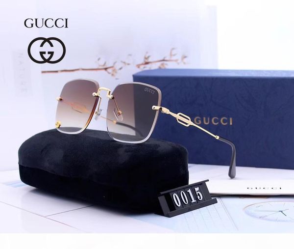 

0015 new luxury sunglasses for mens and women brand designers sunglasses wrap sun glass pilot frame coating mirror lens, White;black