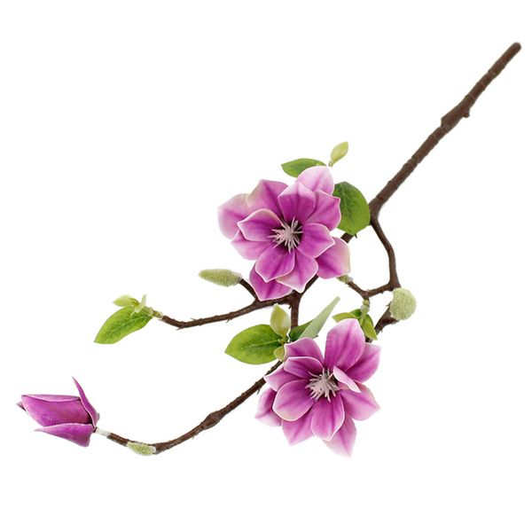 

artificial magnolia flower office bouquet home decoration wedding christmas