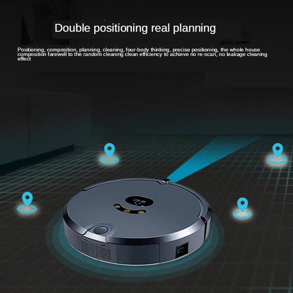

lovoski robot cleaner vacuum smart app remote control for hard floor and thin carpet automatic recharge slim body vacuum clean