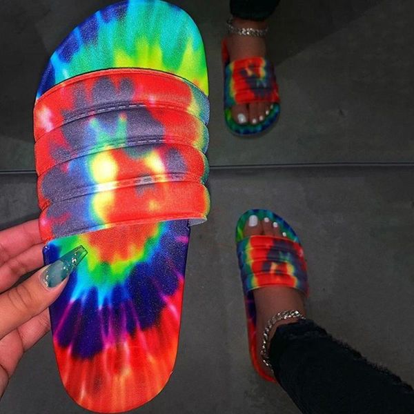 

2020 glitter bling slide flat slipper shoes low heel comfortable breathable bling sandals womens slippers summer slippers, Black