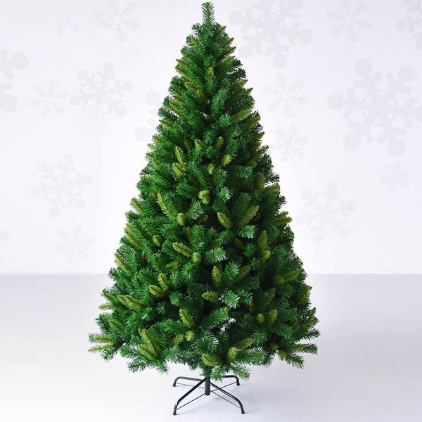 

120/150 cm encryption artificial mixed leaves christmas tree pvc tree decoration room christmas decoration home decor craft