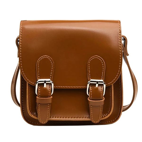

women 2020 messenger bag pu leather small satchels vintage shoulder bags shopping handbags crossbody bags