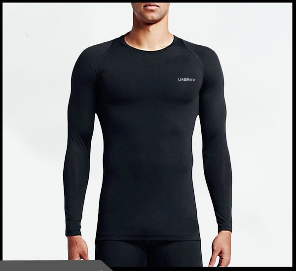 

sports fitness clothing men's autumn and winter elastic quick-dry running basketball sports tights men's fitness coat, Black;red