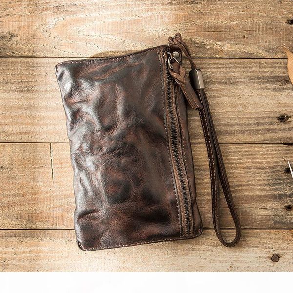 

2020 fashion leather men wallet leisure women wallet genuine leather wallets for men card holders purse c6066, Red;black