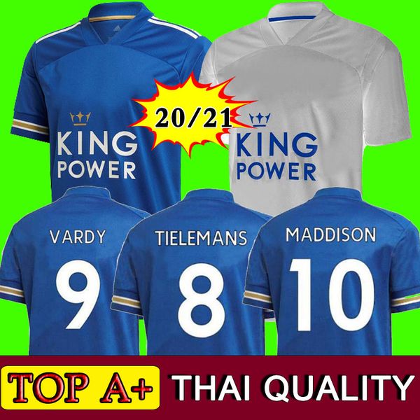 

new thailand leicester soccer jersey 20 21 football shirt city 2021 vardy camiseta ndidi maddison maillot de foot uniform men + kids kit set, Black;yellow