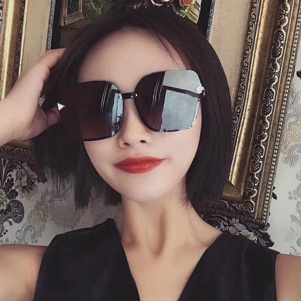 

2020 oversize square sunglasses men women celebrity sun glasses male driving superstar designer female shades uv400, White;black