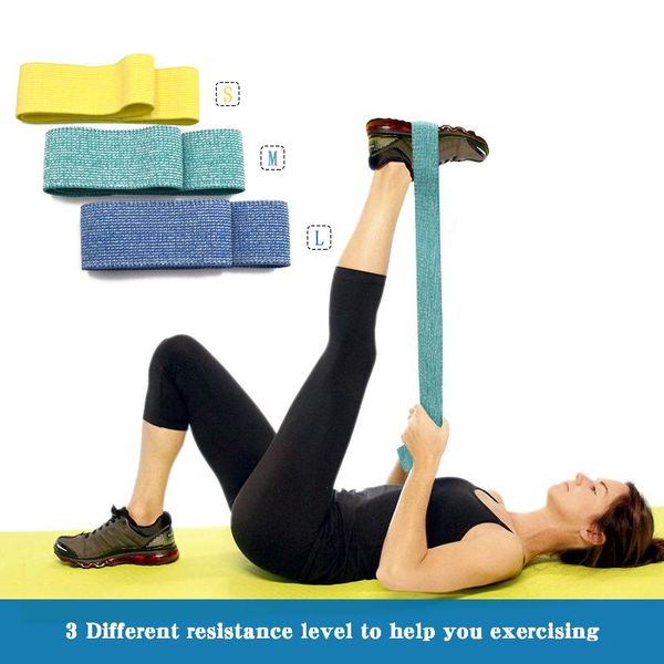 

new style squat resistance band exaggerates hips circle sports fitness hip circle shaping tension band yoga elastic