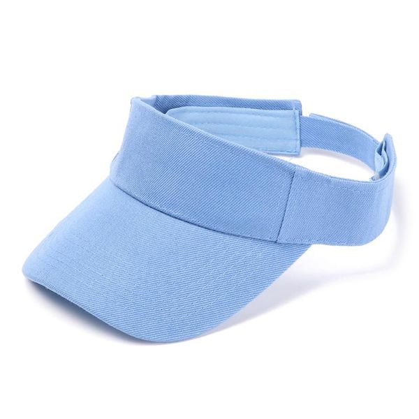 

1pc fashion adjustable cotton sun hat baseball cap sun visor lens outdoor sunscreen casual sports accessories, Blue;gray