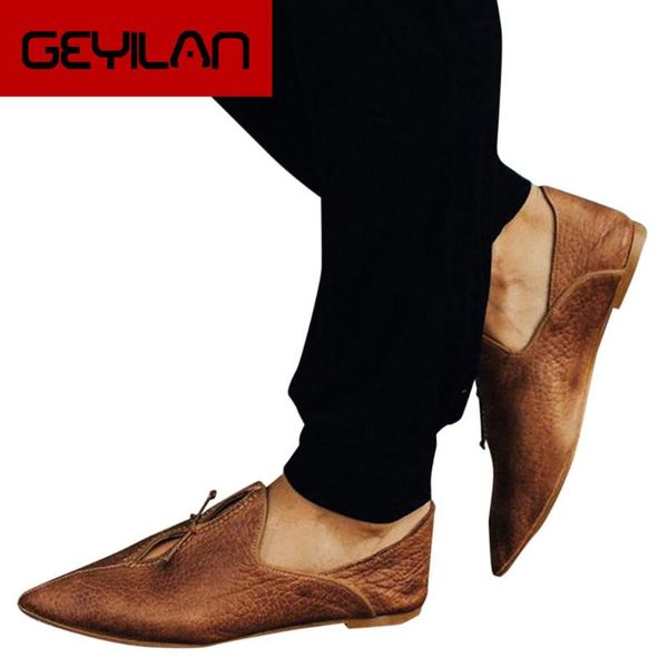 

pointed toe slip on loafers women flats shoes ladies fashion casual flat single slip on shoes soft walking bottomed 2020 new, Black