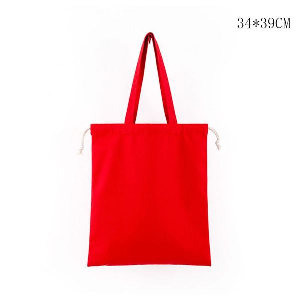 

large canvas shoulder bag drawstring casual tote shopping handbag l9be