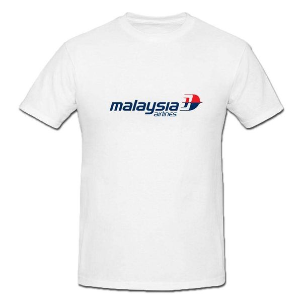 

Men cotton T-shirt Malaysia Airlines tshirt 100% high quality cotton
