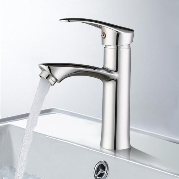 

european style brass basin faucet bathroom cold and water mixing faucet single handle single hole wash basin tap