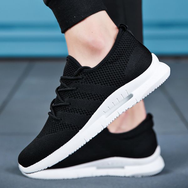 

fashion men sport shoes lac-up men mesh shoes lightweight comfortable breathable walking sneakers feminino zapatos
