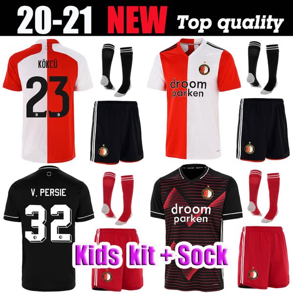 

20 21 feyenoord soccer jersey kokcu football shirt berghuis camiseta de futbol jorgensen camiseta de fÃºtbol 2020 2021 senesi maillot foot, Black