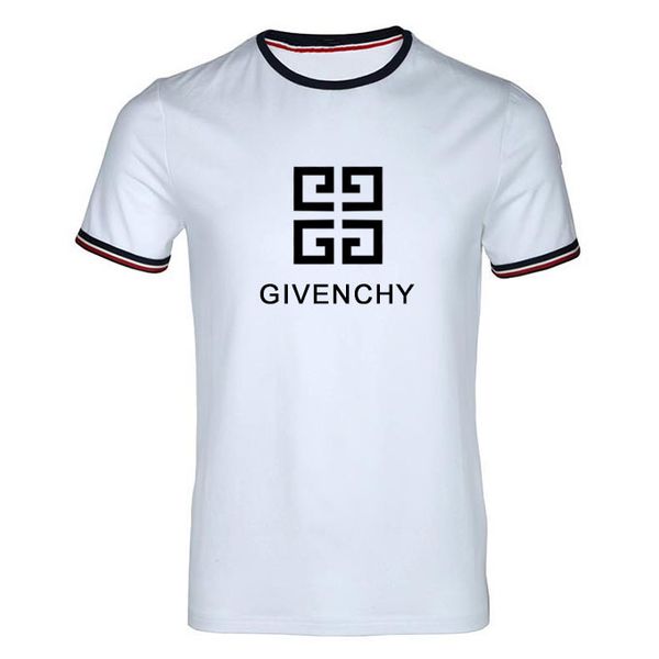 

mens designer t shirt fashion tshirts men black tshirts short sleeve women's casual tees hip hop streetwear tshirts ami01 givency, White;black