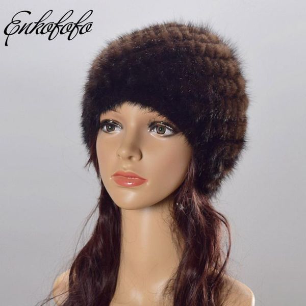

real hat 2020 festival russia solid winter hats for women cap knit beanies bonnet gorras mujer black brown, Blue;gray