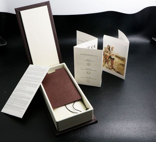 

exquisite watch box factory direct wholesale gift box bracelet box bracelet packing, Slivery;brown