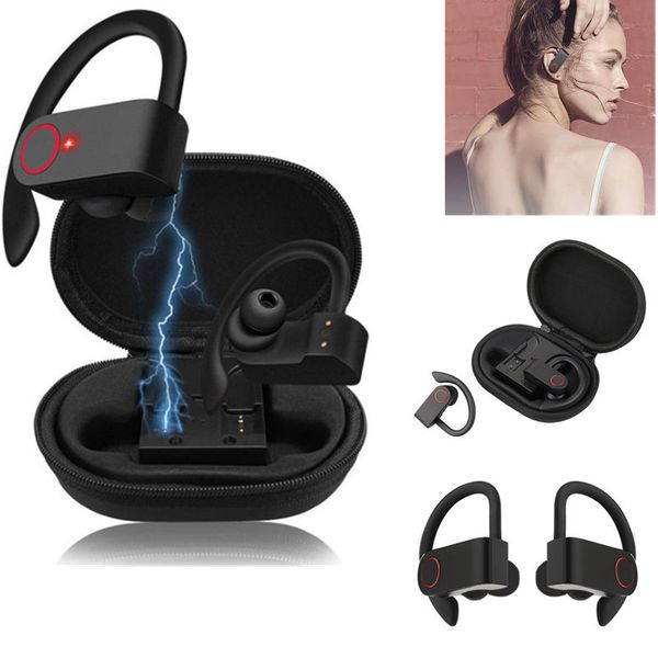 

2020 a9 tws bluetooth earphones true wireless earbuds 8 hours music bluetooth 5.0 wireless earphone waterproof sport headphone