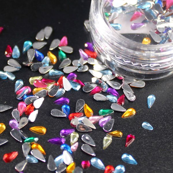 

nail glitter kawaii colorful nails 3d slice powder set diy design art sequins decoration fashion accessories 2021 nr-256, Silver;gold