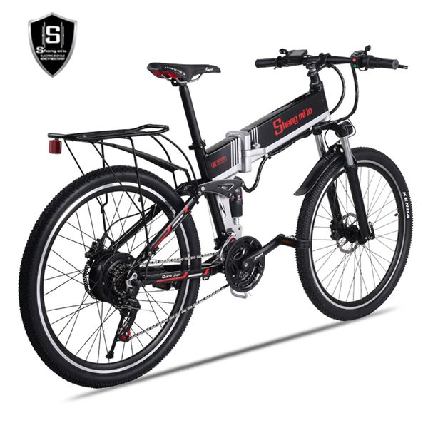 

21 electric bicycle with speed of 10ah v, lithium bicycle, and 26 ebike bikes inside, Silver;blue