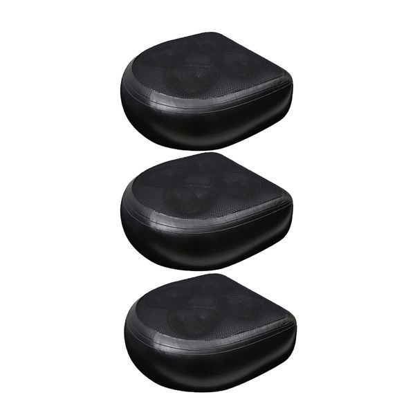 

jacuzzi spa pad inflatable tub pillow ~ black mesh 3x