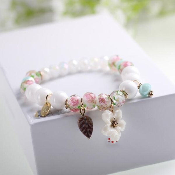 

anklets weiyu artifical glass crystal beaded bracelets for women and men jewelry wholesale all match gift adjustable couple bracelet, Red;blue