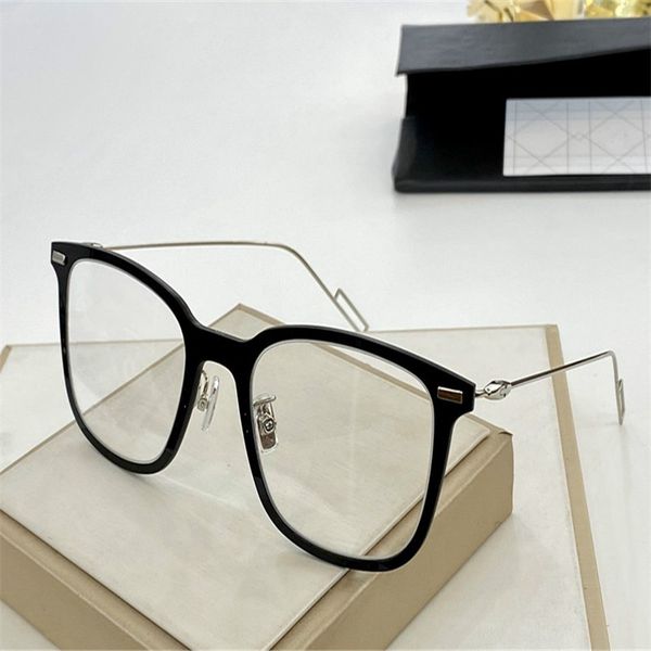 

newarrival superlight d-pear02 big squarerim glasses frame plank fullrim+slim stainless wire for prescription fullrim case 2020 new