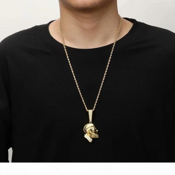 

замороженный из nipsey hussle кулона ожерелье для мужчин женщин роскоши дизайнера шика поклонников алмазов звезды keepsake кулон 18k позолоч, Silver