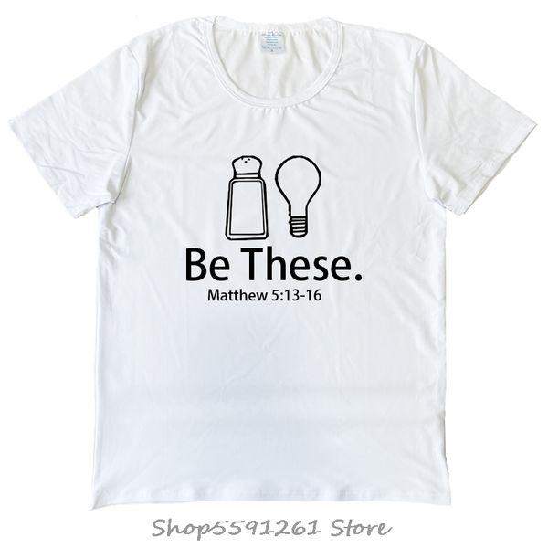 

be these salt and light christian matthew 513-16 t shirt summer men modal o-neck 5xl short sleeve t-shirts cool tees