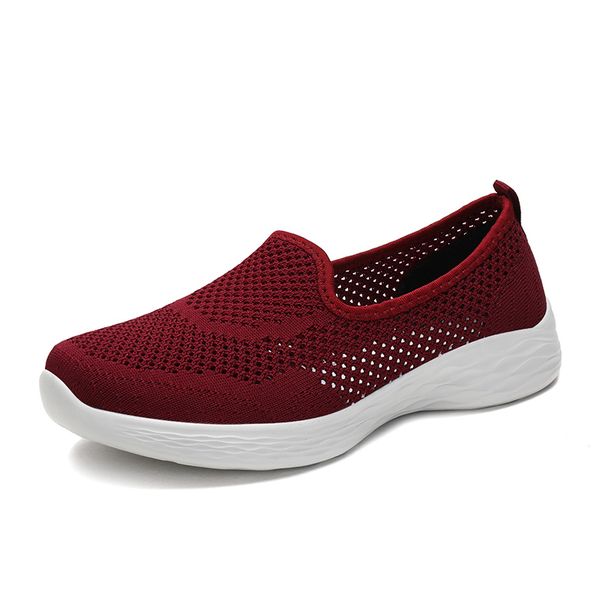 

2020 new fashion women shoes breathable mesh summer loafers shoes woman casual slip-on ladies ballerina flats, Black