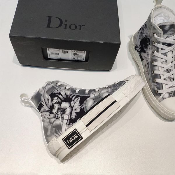 

2020 b23 diagonal high-low sneakers bevel technical leather 19ss flower technical outdoor casual shoes technical leather shoes4185518