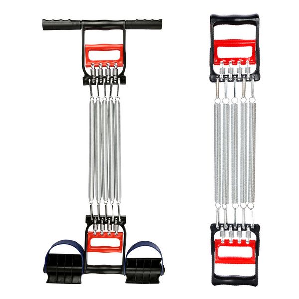 

spring chest developer expander men tension fitness stainless steel muscles exercise workout equipment resistance bands