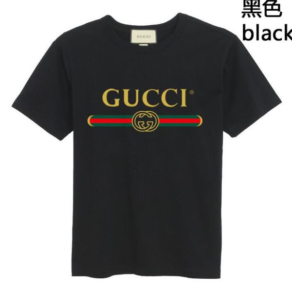 

мужские футболки конструктора мужчины футболка мужская одежда летняя gucci л crew neck модальный с коротким рукавом высокого качества способ, White;black