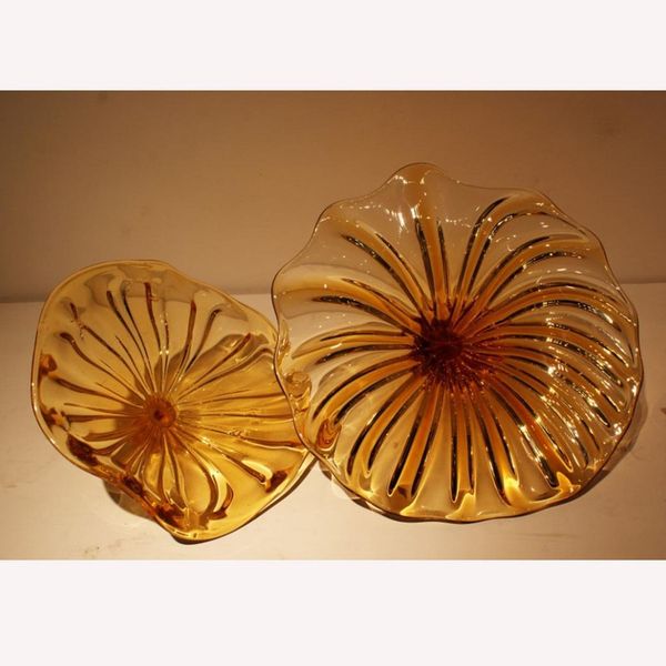 

brilliant modern wall decoration blown glass plates murano hand blown glass plates