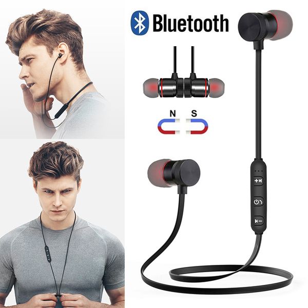 

1pc fashion m9 bluetooth headset wireless in-ear noise reduction earphone with microphone sweat proof stereo headset