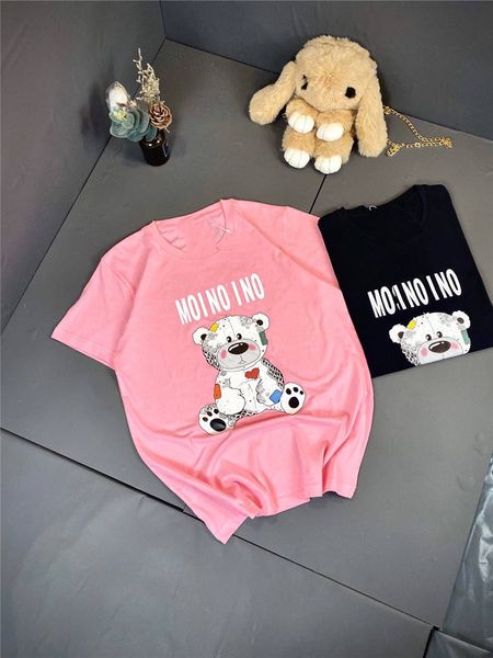 

Mxxxxino Women T Shirts Summer Tees Unisex Soft T-Shirts Beas Pattern Neck Casual Women Mens Tees Long Clothing S-XL Free Shipping