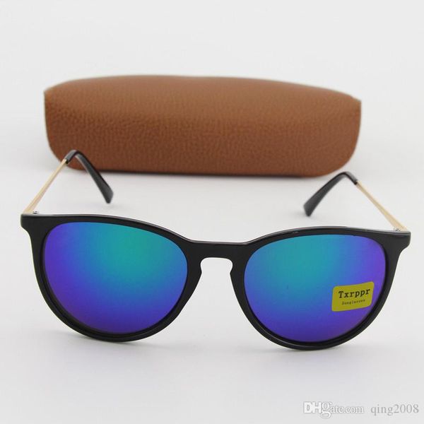 

10pcs txrppr sunglasses black frame green colorful lens men sun glasses women retro sunglass gafas de sol sunglas, White;black