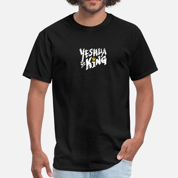 

иешуа царь hebrew имя для иисуса t shirt men cute хлопок шею оригинал симпатичные здания весна формальное