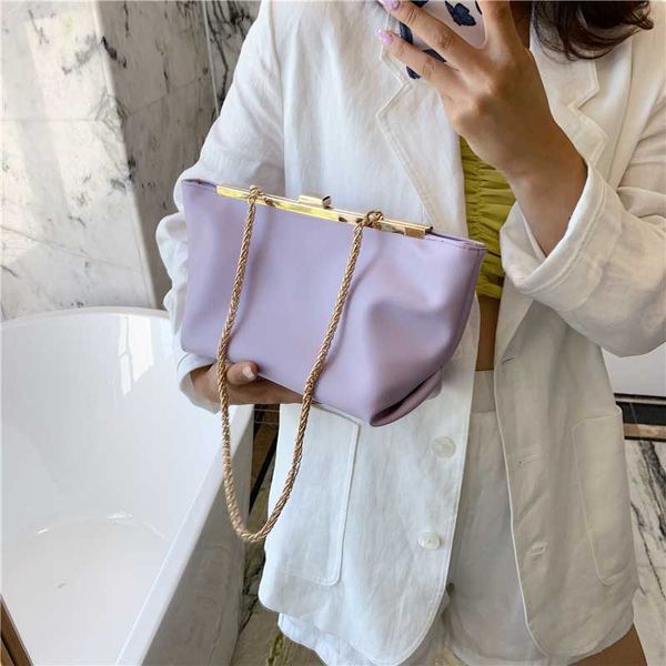 

chain design brand leather crossbody bags for women 2020 solid fashion luxury evening bag transparent women shoulder handbags