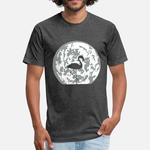 

bird flamingo beach sea holiday vacation night pla t shirt men printing tee shirt crew neck original gift authentic spring autumn shirt