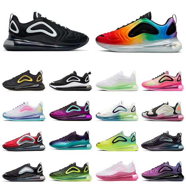 

mens womens 72c running shoes runners sports sneakers bubble pack sea forest triple black all white be true golden men trainers