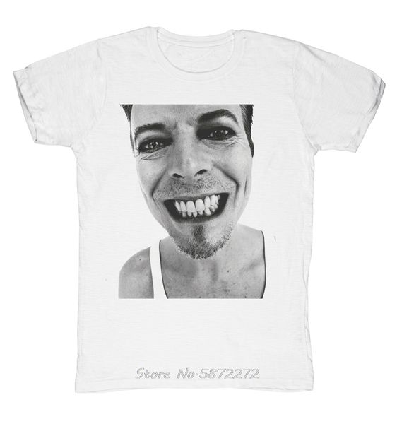 

new men cotton o-neck t-shirt blaze man smile bowie gift vintage t shirt hip hop tees