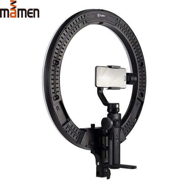 

quality 19 inch selfie ring light led pgraphy lighting dimmable video studio phone p for youtube live stream with tripod