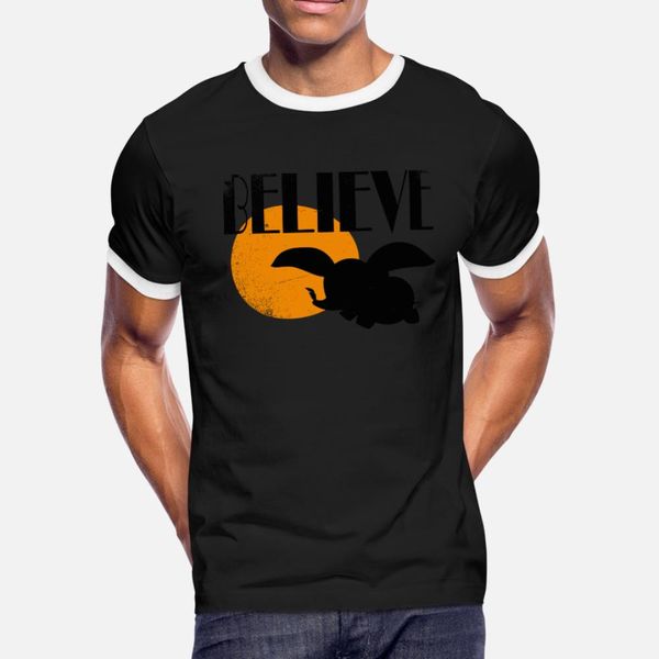 

i believe dumbo t shirt men character short sleeve o-neck clothes loose new style summer style cool shirt