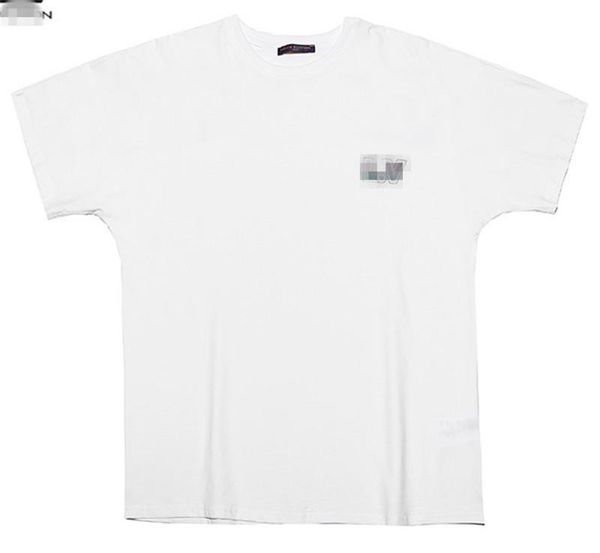 

3d reflective printing tee for men t shirts friends men women t shirt letters shirts streetwear luxury casual polo t shirt, White;black