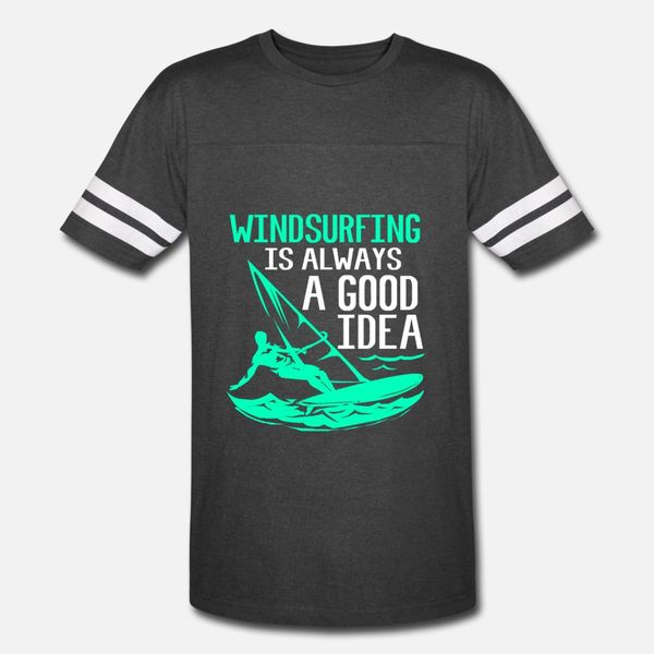 

windsurf windsurfing surfboard surfer surfing sea t shirt men custom tee shirt round collar standard cute authentic summer pictures shirt