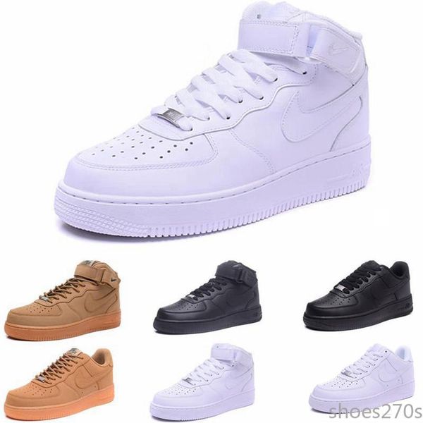 

2020 running shoes for men women utility triple white black flax skateboard low platform one mens trainers sports sneakers runners d2