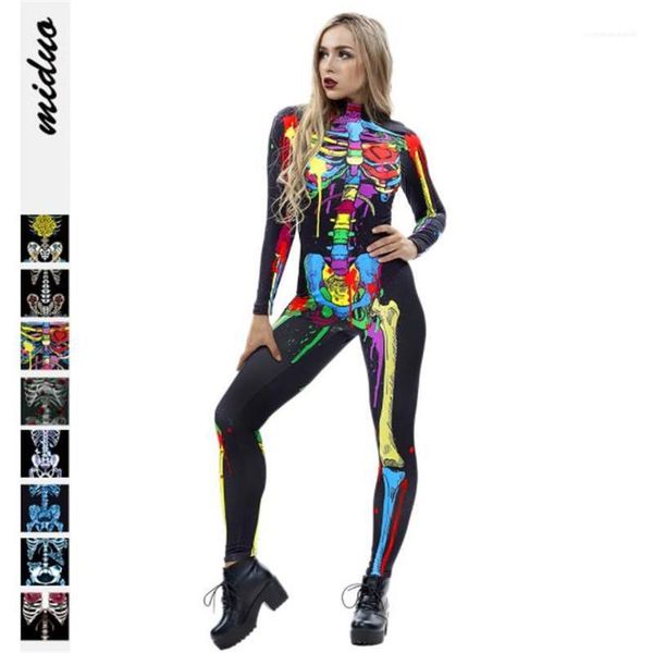 

jumpsuits fashion female apparel flower print womens rompers designer skinny long sleeve o neck womens sports, Black;white