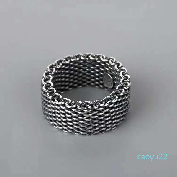 

european and american fashion new sterling silver men's and women's rings